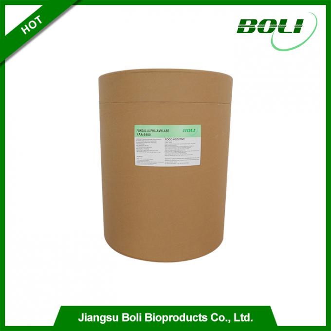 Solid Fungal Alpha Amylase Superior Stability , Enzymes In Baking Industry 80000 U / g