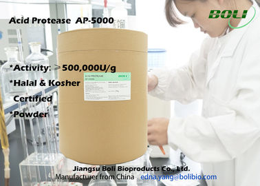 Industrial Use Acid Protease AP-5000 , 500000 U / g from Boli Enzyme Manufacturer in China