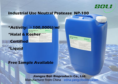 Industrial Liquid Neutral Proteolytic Enzymes Protease NP-100 Enzymes