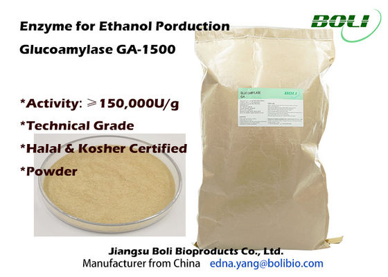 Industrial Powder 150000u/G Glucoamylase Enzyme