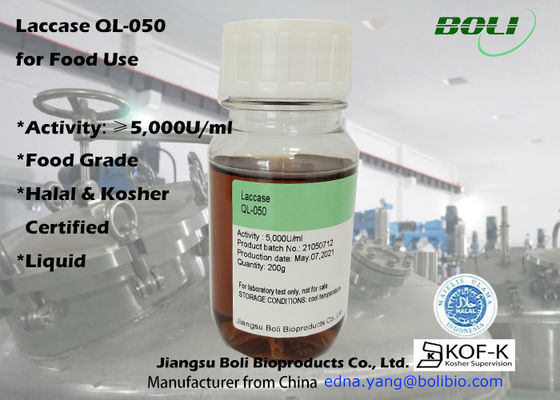5000u/Ml Laccase Enzyme With Halal And Kosher Certificate
