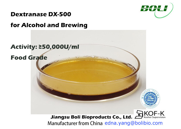 Endoglucanase Dextranase DX 500 Brewing Enzymes With Halal And Kosher