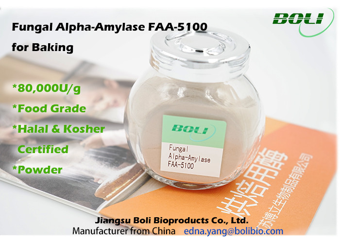 Solid Fungal Alpha Amylase Superior Stability , Enzymes In Baking