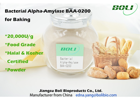 Bacterial Alpha Amylase BAA-0200 For Baking 20000U/G In Food