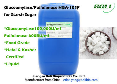 Stable Activity Glucoamylase Enzyme / Pullulanase Blended Enzyme For Starch Sugar