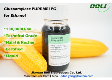 130000 U / ml Glucoamylase Enzymes For Ethanol Technical Grade High Concentration