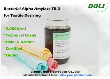 High Activity Alpha Amylase Enzyme Technical Grade Adapted To Low Temperature For Textile Desizing