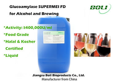 Food Grade Liquid Glucoamylase for Saccharification 400000 U / ml for Alcohol And Brewing