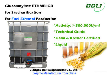 300,000 U / Ml Glucoamylase Enzyme GD From Starch Substrates Into Fermentable Sugars For Ethanol
