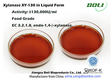 Xylanase XY -130 Liquid Brewing Enzymes 130 000U / Ml Food Grade Brewing
