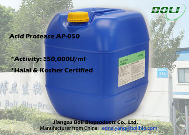 Acid Protease AP-050 in Liquid Form Proteolytic Enzyme for Alcohol Fermentation Brewing and Animal Feed