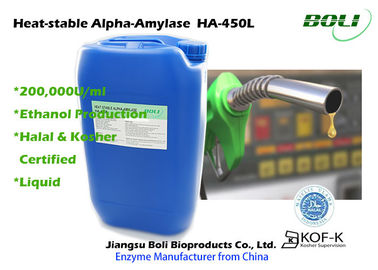 Heat Stable Alpha Amylase HA -450L For Fuel Ethanol Production , Free Sample