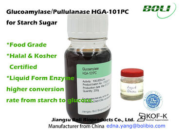 Stach Sugar Enzymes Pullulanase Enzyme 1400B U / ml , Glucoamylase100,000U/ml Enzymes with Halal and Kosher Certificate
