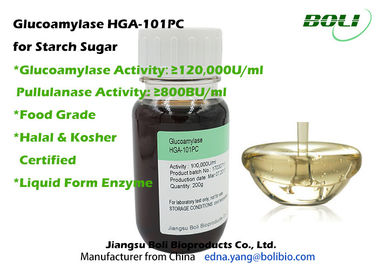 Stach Sugar Enzymes Pullulanase Enzyme 1400B U / ml , Glucoamylase100,000U/ml Enzymes with Halal and Kosher Certificate