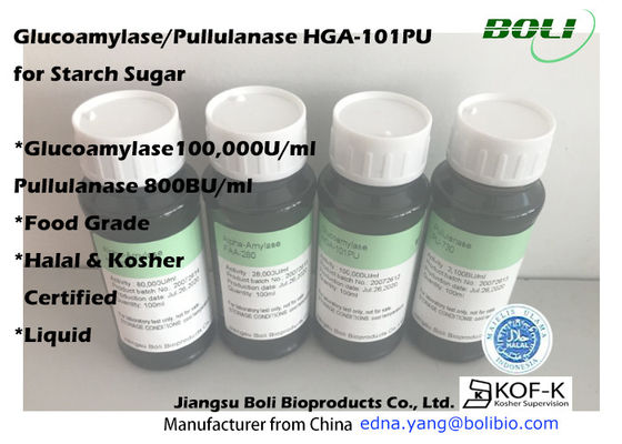 Ph3.0 Food Hydrolyze Alpha-1,4 Glucosidic Enzyme Glucoamylase