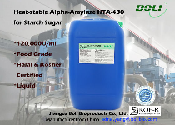 1.25g/Ml Food Starch Liquefaction Alpha Amylase Enzyme