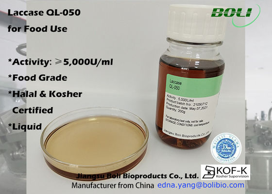 5000u/Ml Laccase Enzyme With Halal And Kosher Certificate