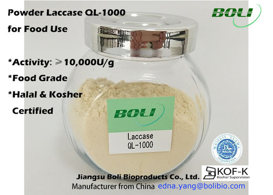 Light Yellow Powder Food Enzyme Laccase 10000u/G
