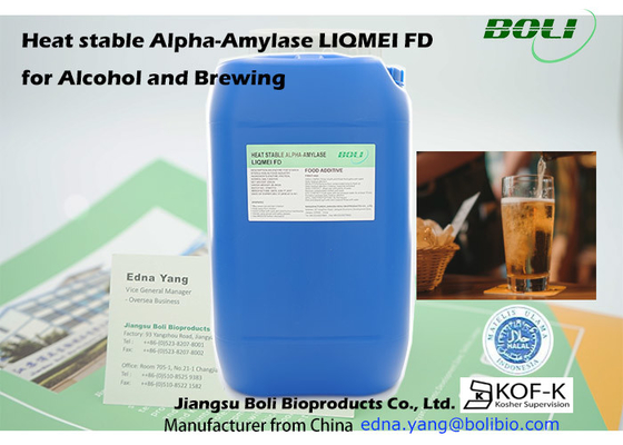 Boli Liquid Alpha Amylase Suitable For Food Use Saccharification In Brewing