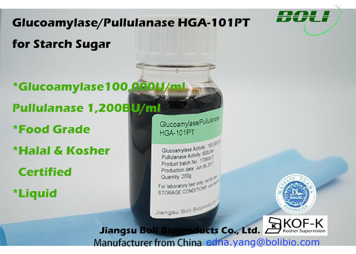 Glucoamylase And Pullulanase HGA-101PT Starch To Sugar Enzyme
