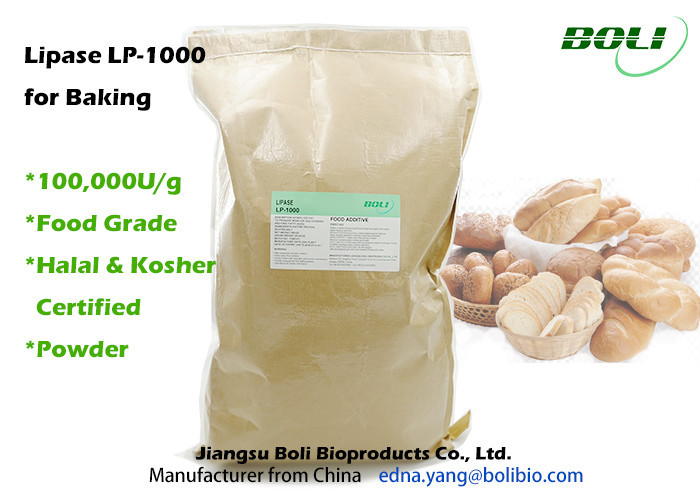 Lipase LP1000 Baking Enzymes Hydrolysis Powder