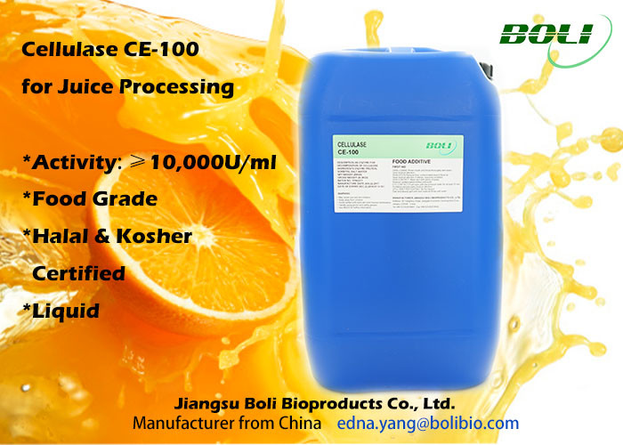 Stable Activity Cellulase Digestive Enzyme , High Efficient Cellulose